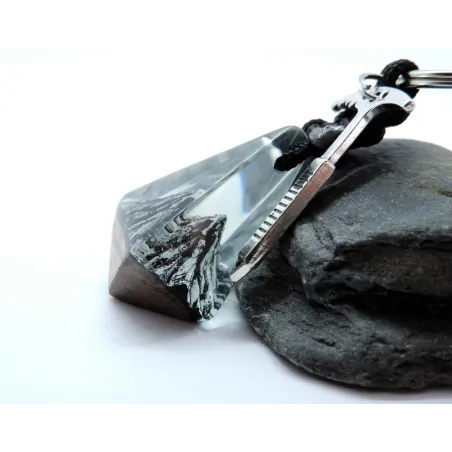 Prívesok na kľúče - Hora v zime